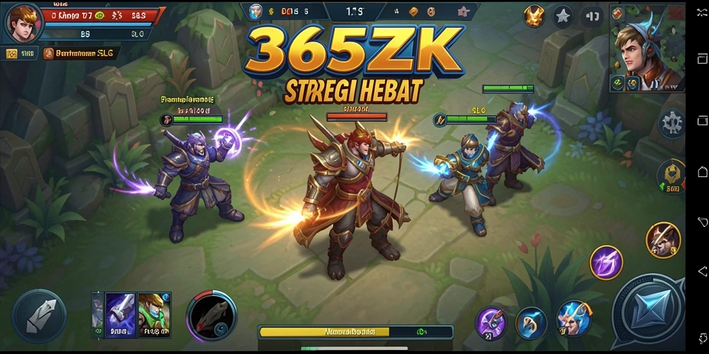 Tampilan gameplay SLG menakjubkan dalam 365ZK.