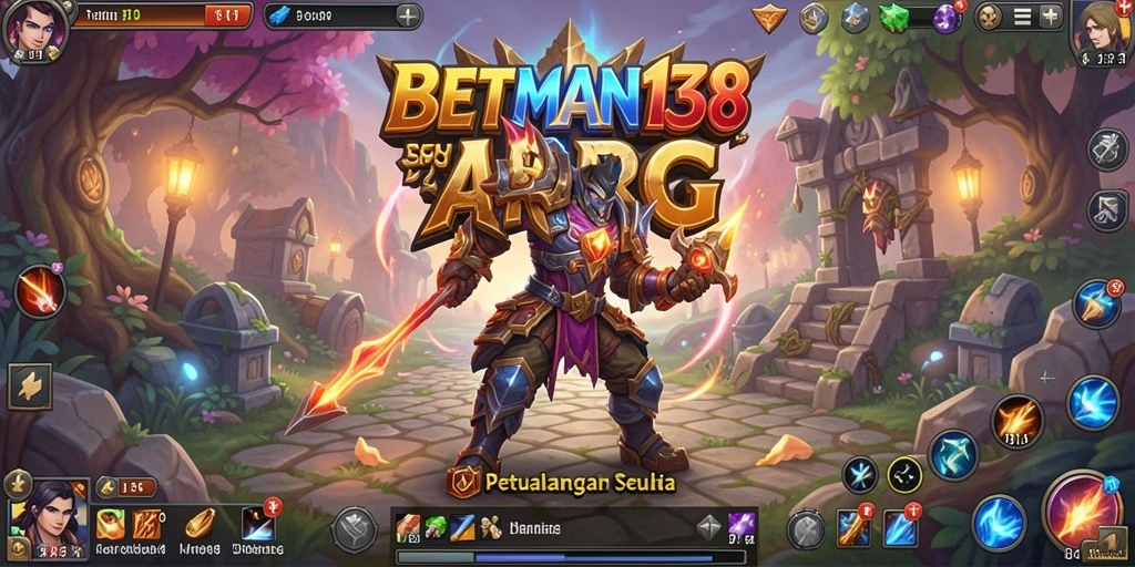 Tampilan gameplay seru di dunia fantasi BETMAN138.
