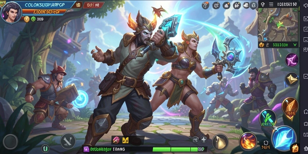 Gameplay mendebarkan dengan grafis menawan dari COLOKSGP.