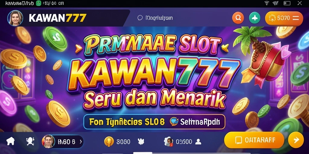 Tampilan gameplay menarik dari KAWAN777 yang penuh dengan keseruan Slot.