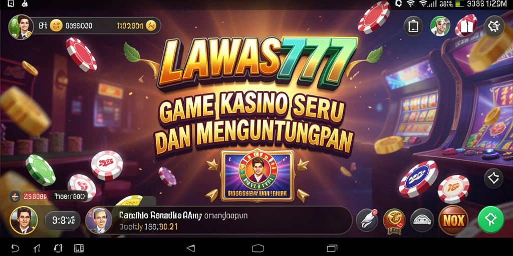 Tampilan gameplay menarik dari LAWAS777 dengan fitur kasino terbaru.