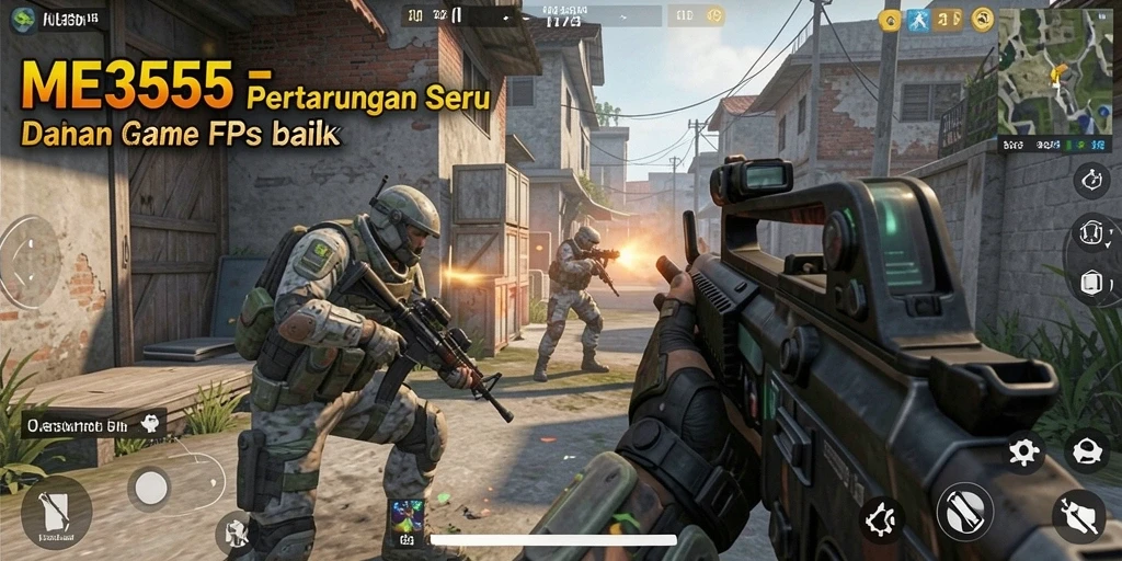 Gameplay seru dan mendebarkan dalam ME355, siap untuk bertempur!