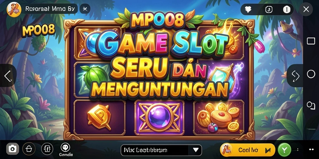 Screenshot MPO08 menunjukkan gameplay Slot yang mendebarkan dan mengasyikkan.