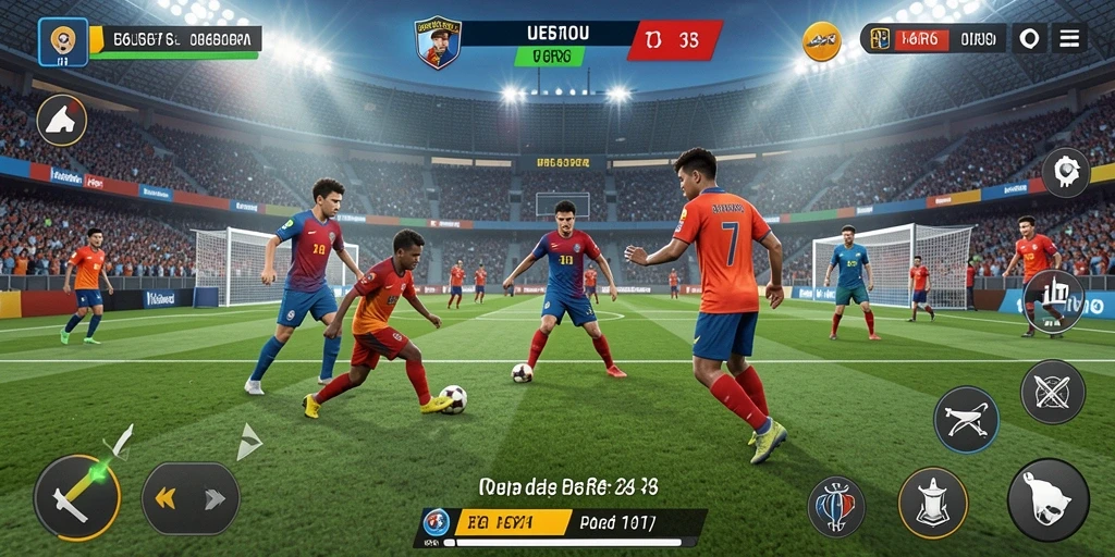 Screenshot gameplay R6R6 menampilkan aksi kompetitif yang seru.