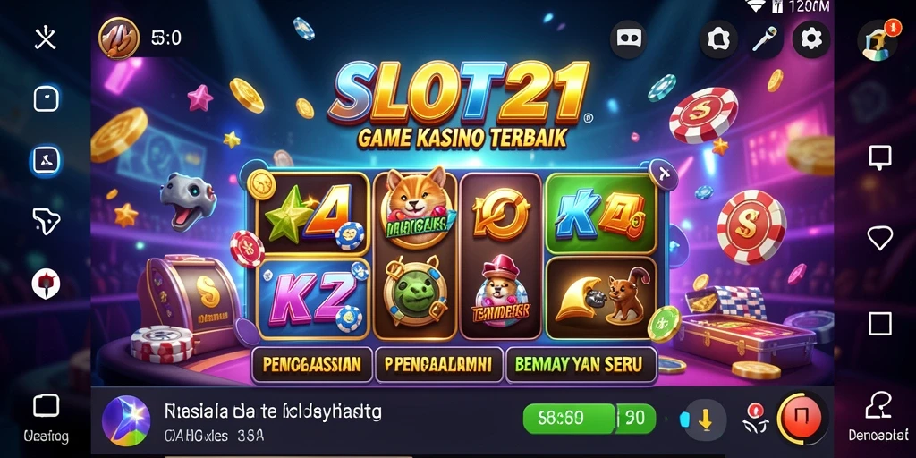 Tampilan menarik dari gameplay SLOT21 yang menggembirakan.