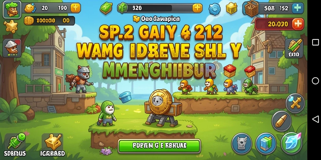 Tampilan gameplay SP212 yang menarik dalam mode Idle.