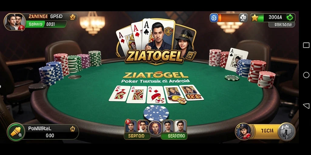 Gameplay menarik dari ZIATOGEL dengan berbagai meja poker.